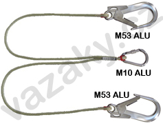UP One přídavné lano dvojité + M10 ALU + 2x M53 ALU