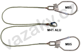 UP One přídavné lano dvojité + M41 ALU + 2x M85